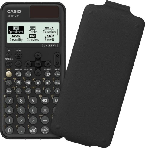 CASIO FX-991CW KALKULATOR NAUKOWY BOX. Czarny. Casio CASIO FX-991CW KALKULATOR NAUKOWY BOX. Czarny. Casio
