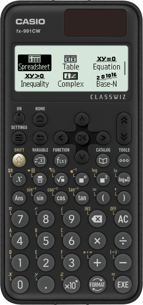 CASIO FX-991CW KALKULATOR NAUKOWY BOX. Czarny. Casio CASIO FX-991CW KALKULATOR NAUKOWY BOX. Czarny. Casio