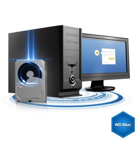 Dysk HDD WD Blue WD10EZEX (1 TB ; 3.5"; 64 MB; 7200 obr/min) WD Dysk HDD WD Blue WD10EZEX (1 TB ; 3.5"; 64 MB; 7200 obr/min) WD