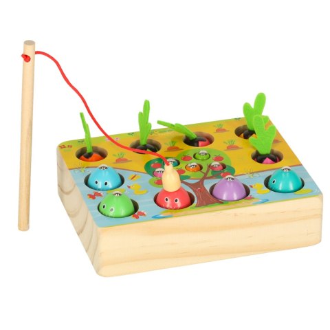 Gra drewniana montessori łowienie rybek marchewki robaczki Kik Sp. z o. o. Sp. k. Gra drewniana montessori łowienie rybek marchewki robaczki Kik Sp. z o. o. Sp. k.