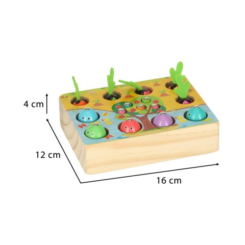 Gra drewniana montessori łowienie rybek marchewki robaczki Kik Sp. z o. o. Sp. k. Gra drewniana montessori łowienie rybek marchewki robaczki Kik Sp. z o. o. Sp. k.