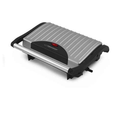 Grill elektryczny Esperanza Pizzaiola EKG005 (stołowy-zamknięty; 750W; kolor inox) Esperanza Grill elektryczny Esperanza Pizzaiola EKG005 (stołowy-zamknięty; 750W; kolor inox) Esperanza