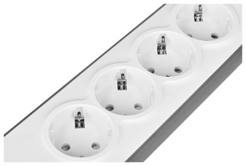 Listwa zasilająca Belkin Power Surge 4-PORT + 2xUSB-A 2m Grey/White Schuko Belkin Listwa zasilająca Belkin Power Surge 4-PORT + 2xUSB-A 2m Grey/White Schuko Belkin