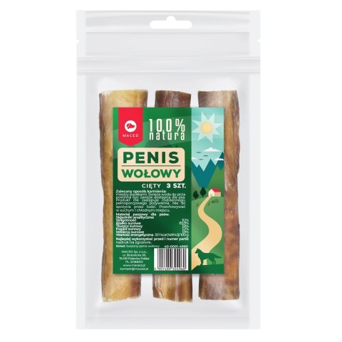 MACED Penis wołowy cięty 100% natura MACED MACED Penis wołowy cięty 100% natura MACED