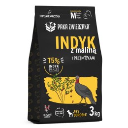 Paka Zwierzaka Seventh Heaven Indyk z maliną ''M'' 3kg PAKA ZWIERZAKA