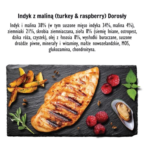 Paka Zwierzaka Seventh Heaven Indyk z maliną ''M'' 3kg PAKA ZWIERZAKA Paka Zwierzaka Seventh Heaven Indyk z maliną ''M'' 3kg PAKA ZWIERZAKA