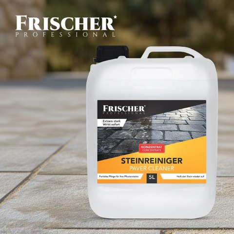 Płyn do czyszczenia kostki brukowej Frischer 5l (koncentrat) FRISCHER Płyn do czyszczenia kostki brukowej Frischer 5l (koncentrat) FRISCHER