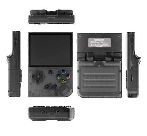 Przenośna konsola retro ANBERNIC RG35xx Plus BLACK TRANSPARENT ANBERNIC