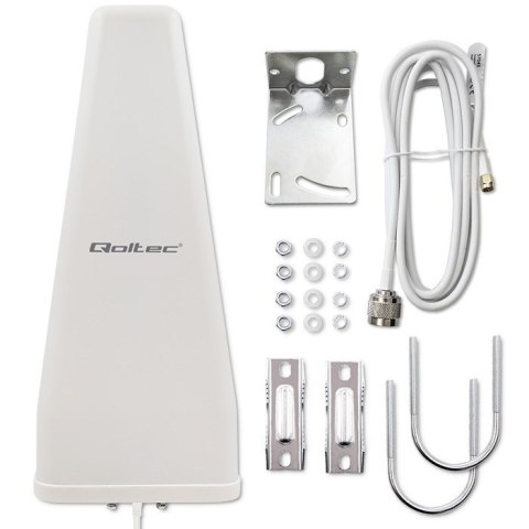 QOLTEC ANTENA 4G LTE DUAL | 14DBI | DOOKÓLNA | ZEWNĘTRZNA Qoltec QOLTEC ANTENA 4G LTE DUAL | 14DBI | DOOKÓLNA | ZEWNĘTRZNA Qoltec