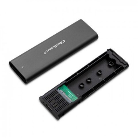 QOLTEC OBUDOWA DO DYSKÓW KIESZEŃ M.2 SATA SSD | NVME | USB TYP C Qoltec QOLTEC OBUDOWA DO DYSKÓW KIESZEŃ M.2 SATA SSD | NVME | USB TYP C Qoltec