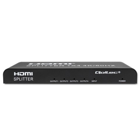 QOLTEC ROZDZIELACZ SPLITTER 4XHDMI 4KX2K | 6GB/S | 60HZ Qoltec QOLTEC ROZDZIELACZ SPLITTER 4XHDMI 4KX2K | 6GB/S | 60HZ Qoltec