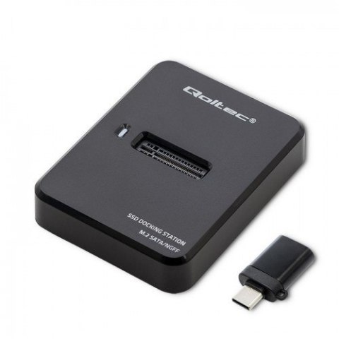 QOLTEC STACJA DOKUJĄCA DYSKÓW SSD M.2 SATA | NGFF | USB 3.1 Qoltec QOLTEC STACJA DOKUJĄCA DYSKÓW SSD M.2 SATA | NGFF | USB 3.1 Qoltec