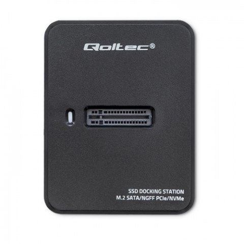 QOLTEC STACJA DOKUJĄCA DYSKÓW SSD M.2 SATA/PCIE | NGFF/NVME | USB 3.1 Qoltec QOLTEC STACJA DOKUJĄCA DYSKÓW SSD M.2 SATA/PCIE | NGFF/NVME | USB 3.1 Qoltec