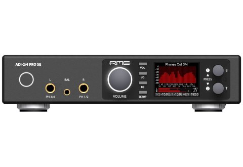 RME ADI-2/4 PRO SE - Referencyjny przetwornik A/D-D/A, 24-bity/768kHz RME RME ADI-2/4 PRO SE - Referencyjny przetwornik A/D-D/A, 24-bity/768kHz RME