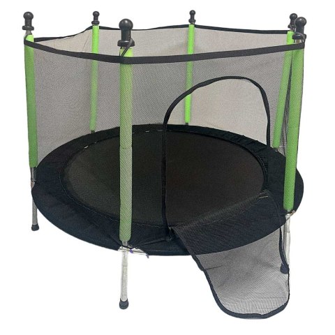 Trampolina ogrodowa dla dzieci siatka 140 cm zielona Kik Sp. z o. o. Sp. k. Trampolina ogrodowa dla dzieci siatka 140 cm zielona Kik Sp. z o. o. Sp. k.
