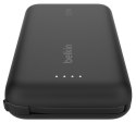 BELKIN POWERBANK 10 000 MAH, 20W, WBUDOWANY KABEL USB-C, BLACK Belkin
