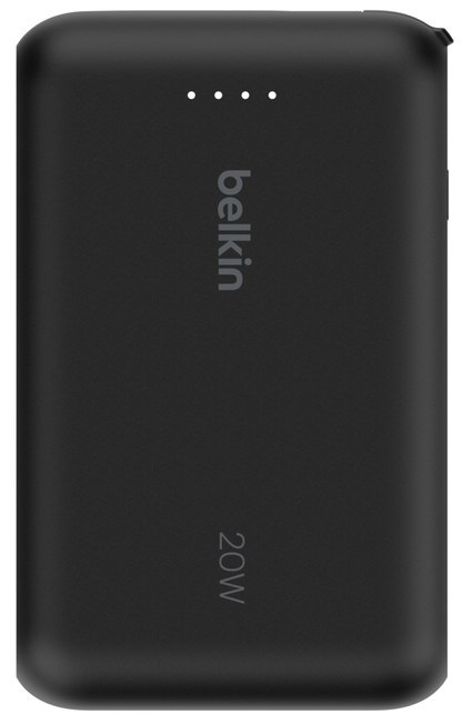 BELKIN POWERBANK 10 000 MAH, 20W, WBUDOWANY KABEL USB-C, BLACK Belkin BELKIN POWERBANK 10 000 MAH, 20W, WBUDOWANY KABEL USB-C, BLACK Belkin