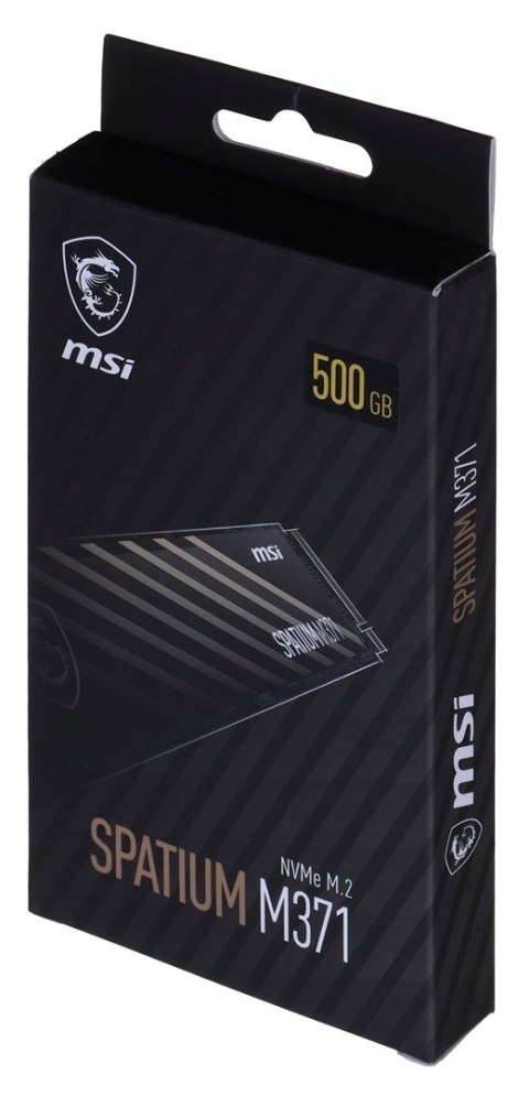 Dysk SSD MSI SPATIUM M371 NVMe M.2 500GB MSI Dysk SSD MSI SPATIUM M371 NVMe M.2 500GB MSI