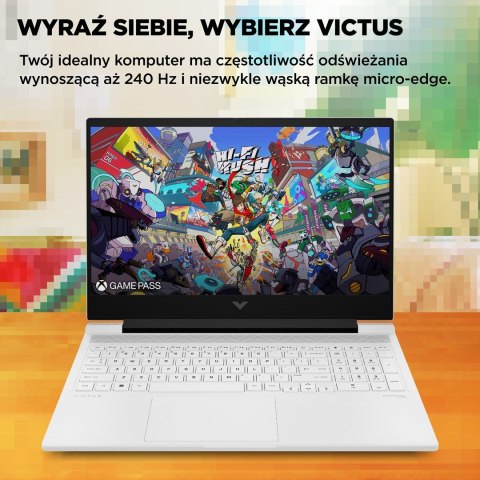 HP VICTUS 16-r1102nw i5-14450HX 16,1"FHD AG IPS 300nits 144Hz 16GB DDR5 SSD1TB RTX 4060 8GB Cam1080p NoOS 2Y Ceramic White Hewlett-Packard HP VICTUS 16-r1102nw i5-14450HX 16,1"FHD AG IPS 300nits 144Hz 16GB DDR5 SSD1TB RTX 4060 8GB Cam1080p NoOS 2Y Ceramic White Hewlett-Packard