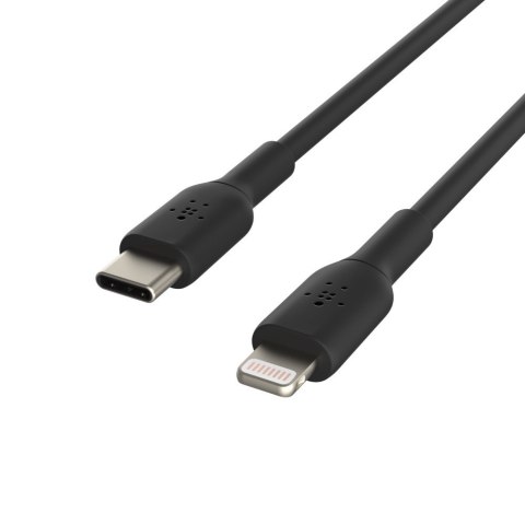 Kabel Belkin BoostCharge USB-C to Lightning Cable 1m Black Belkin Kabel Belkin BoostCharge USB-C to Lightning Cable 1m Black Belkin