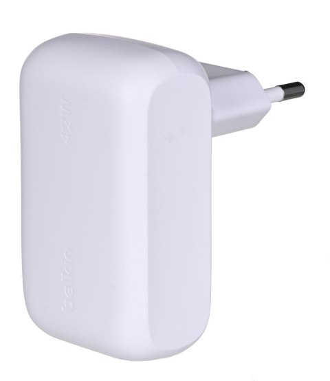 Ładowarka Belkin BoostCharge Dual USB-C + USB-A Wall Charger 42W White Belkin Ładowarka Belkin BoostCharge Dual USB-C + USB-A Wall Charger 42W White Belkin