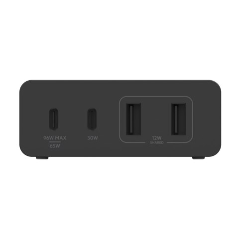Ładowarka Belkin BoostCharge Pro 4-Port 2xUSB-C PD 3.0 + 2xUSB-A GaN Charger 108W Black Belkin Ładowarka Belkin BoostCharge Pro 4-Port 2xUSB-C PD 3.0 + 2xUSB-A GaN Charger 108W Black Belkin