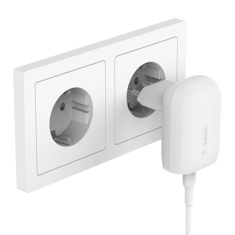 Ładowarka Belkin BoostCharge USB-C PD 3.0 PPS Wall Charger 30W White Belkin Ładowarka Belkin BoostCharge USB-C PD 3.0 PPS Wall Charger 30W White Belkin