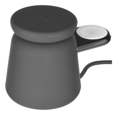 Ładowarka bezprzewodowa Belkin BoostCharge Pro 2-in-1 Wireless Charging Dock with MagSafe iPhone/Apple Watch 15W Black Belkin Ładowarka bezprzewodowa Belkin BoostCharge Pro 2-in-1 Wireless Charging Dock with MagSafe iPhone/Apple Watch 15W Black Belkin