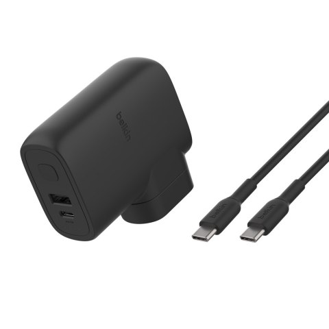 Ładowarka z Powerbankiem Belkin BoostCharge Hybrid Wall Charger 25W + Power Bank 5K + Travel Adapter Kit 1xUSB-A + 1xUSB-C PD3.0 Belkin Ładowarka z Powerbankiem Belkin BoostCharge Hybrid Wall Charger 25W + Power Bank 5K + Travel Adapter Kit 1xUSB-A + 1xUSB-C PD3.0 Belkin