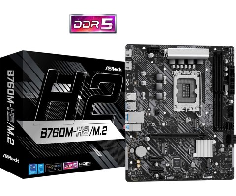 Płyta główna ASRock B760M-H2/M.2 Asrock Płyta główna ASRock B760M-H2/M.2 Asrock