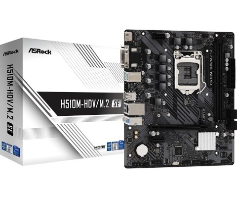 Płyta główna Asrock H510M-HDV/M.2 SE Asrock Płyta główna Asrock H510M-HDV/M.2 SE Asrock