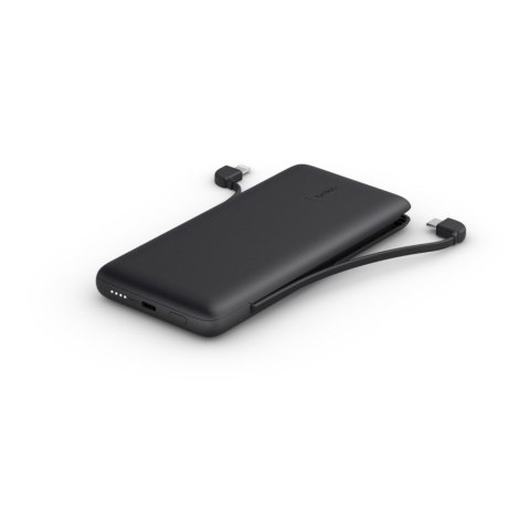 Powerbank Belkin BOOSTCHARGE Plus 10K USB-C Power Bank with Integrated Cables Lightning and USB-C 10000mAh 18W Black Belkin Powerbank Belkin BOOSTCHARGE Plus 10K USB-C Power Bank with Integrated Cables Lightning and USB-C 10000mAh 18W Black Belkin