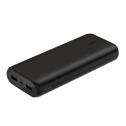 Powerbank Belkin BoostCharge 3-Port Compact Power Bank 20K with PD 20W 2xUSB-A + 1xUSB-C 20000mAh 20W Black Belkin Powerbank Belkin BoostCharge 3-Port Compact Power Bank 20K with PD 20W 2xUSB-A + 1xUSB-C 20000mAh 20W Black Belkin