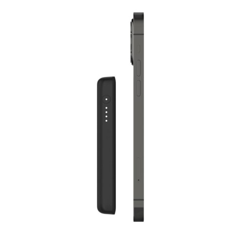 Powerbank bezprzewodowy Belkin BoostCharge Magnetic Wireless Power Bank 2.5K MagSafe Compatible 2500mAh Black Belkin Powerbank bezprzewodowy Belkin BoostCharge Magnetic Wireless Power Bank 2.5K MagSafe Compatible 2500mAh Black Belkin