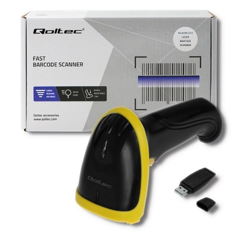 Skaner kodów kreskowych Qoltec 50862 Qoltec Skaner kodów kreskowych Qoltec 50862 Qoltec