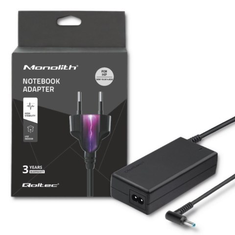 Zasilacz Qoltec 50052.90W.HP do notebooka Compaq, HP (19,5 V; 4,62 A; 90W; 4.5 mm x 3 mm) Qoltec Zasilacz Qoltec 50052.90W.HP do notebooka Compaq, HP (19,5 V; 4,62 A; 90W; 4.5 mm x 3 mm) Qoltec