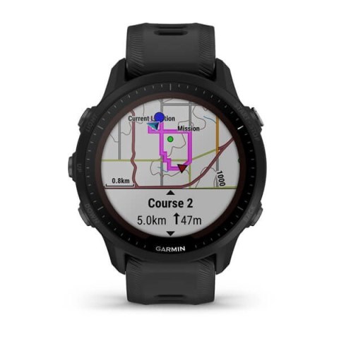 Zegarek Garmin Forerunner 955 Solar (46 mm) Black Garmin Zegarek Garmin Forerunner 955 Solar (46 mm) Black Garmin