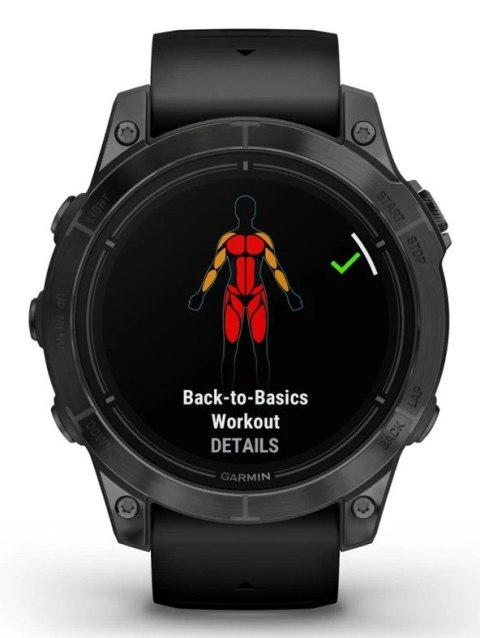Zegarek sportowy Garmin EPIX PRO g2 47mm Slate Gray Black / Black Band Zegarek sportowy Garmin EPIX PRO g2 47mm Slate Gray Black / Black Band