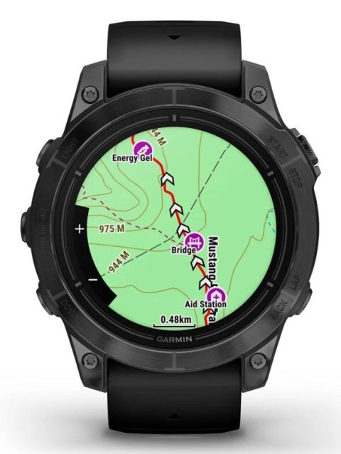 Zegarek sportowy Garmin EPIX PRO g2 47mm Slate Gray Black / Black Band Zegarek sportowy Garmin EPIX PRO g2 47mm Slate Gray Black / Black Band