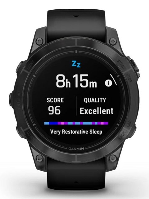 Zegarek sportowy Garmin EPIX PRO g2 47mm Slate Gray Black / Black Band Zegarek sportowy Garmin EPIX PRO g2 47mm Slate Gray Black / Black Band