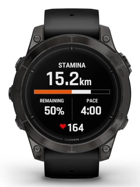 Zegarek sportowy Garmin EPIX PRO g2 47mm Slate Gray Black / Black Band Zegarek sportowy Garmin EPIX PRO g2 47mm Slate Gray Black / Black Band
