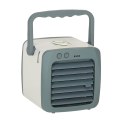 Kik Sp. z o. o. Sp. k. Klimatyzator klimator przenośny wentylator biurkowy nawilżacz USB biały