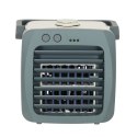 Kik Sp. z o. o. Sp. k. Klimatyzator klimator przenośny wentylator biurkowy nawilżacz USB biały