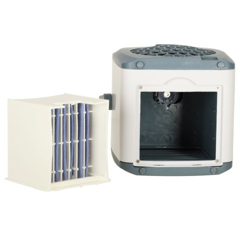 Kik Sp. z o. o. Sp. k. Klimatyzator klimator przenośny wentylator biurkowy nawilżacz USB biały Kik Sp. z o. o. Sp. k. Klimatyzator klimator przenośny wentylator biurkowy nawilżacz USB biały