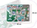 Klocki drewniane edukacyjne miasto puzzle 135el. Kik Sp. z o. o. Sp. k.