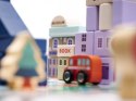 Klocki drewniane edukacyjne miasto puzzle 135el. Kik Sp. z o. o. Sp. k.