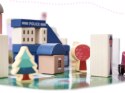 Klocki drewniane edukacyjne miasto puzzle 135el. Kik Sp. z o. o. Sp. k.