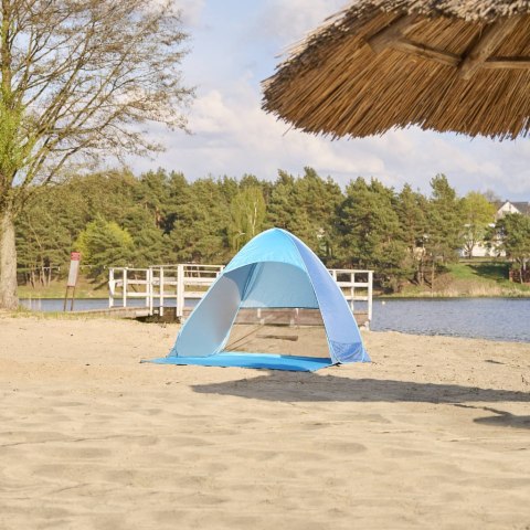 Kik Sp. z o. o. Sp. k. Namiot plażowy parawan samorozkładający na plażę ogród ogrodowy POPUP ochronny UV Kik Sp. z o. o. Sp. k. Namiot plażowy parawan samorozkładający na plażę ogród ogrodowy POPUP ochronny UV