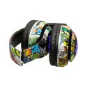 Kik Sp. z o. o. Sp. k. Słuchawki bezprzewodowe nauszne P35 Bluetooth LED Gaming Sport