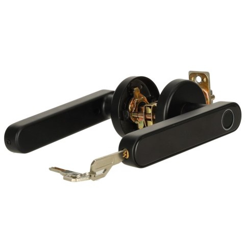 Kik Sp. z o. o. Sp. k. Zamek elektroniczny do drzwi klamka na kod odcisk palca bluetooth Kik Sp. z o. o. Sp. k. Zamek elektroniczny do drzwi klamka na kod odcisk palca bluetooth